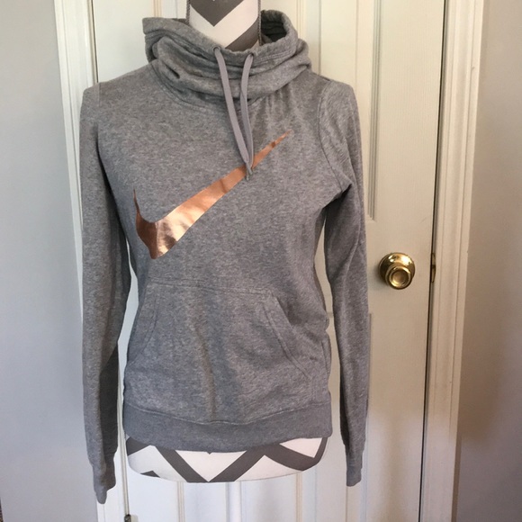 Nike Tops - Women’s Gray Nike Hoodie